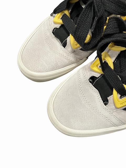 【中古】バンズ VANS Knu Skool Men's White/Yellow/Black スニーカー 27.5?p 白 ホワイト 黄 イエロー 黒