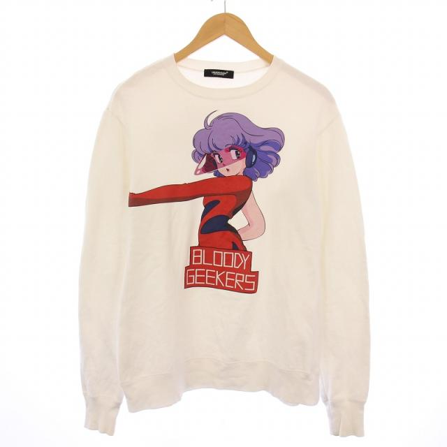 【中古】アンダーカバー 魔法の天使 クリィミーマミ スウェット トレーナー 長袖 クルーネック