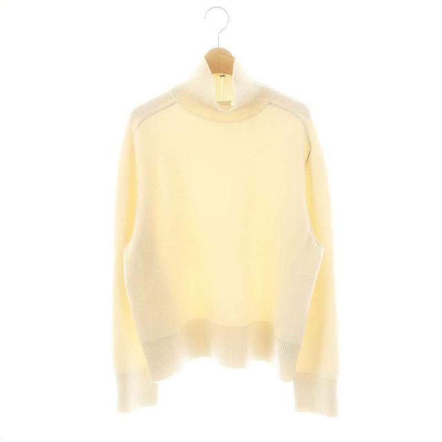 【中古】バーバリー BURBERRY ウールカシミヤ混ハイネックニットプルオーバー セーター 長袖 M