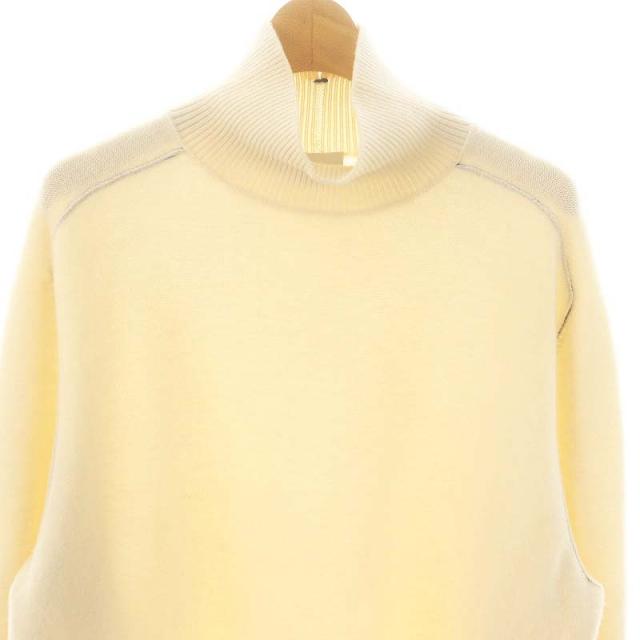 中古】バーバリー BURBERRY ウール カシミヤ混 ハイネック ニット プル