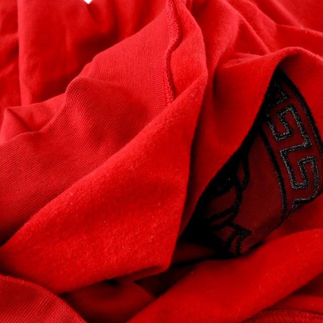 【中古】ジャンニヴェルサーチ ヴェルサーチェ GIANNI VERSACE スウェット トレーナー 長袖 メデューサ 46 3 赤_7