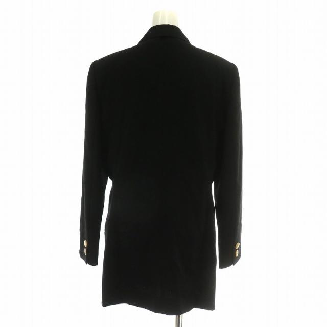 【中古】クリスチャンディオール Christian Dior ヴィンテージ テーラードジャケット ブレザー ウール ダブル 6B_2