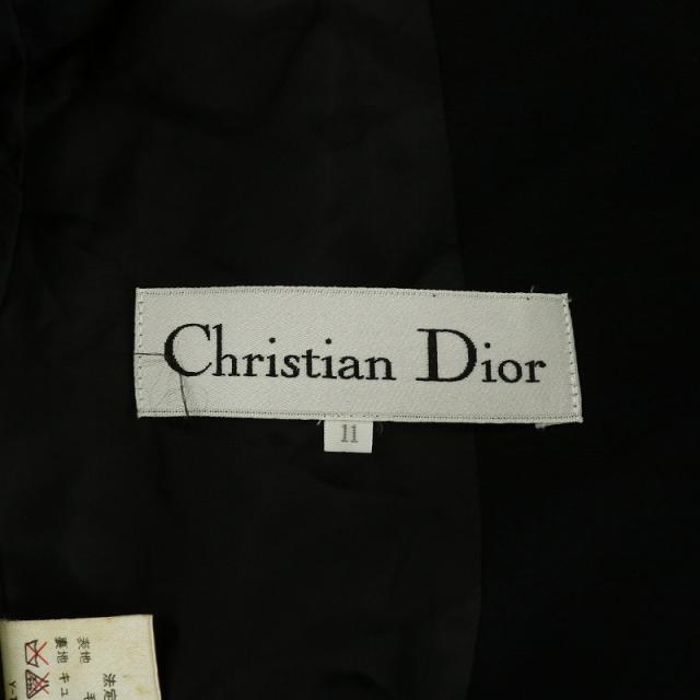 【中古】クリスチャンディオール Christian Dior ヴィンテージ テーラードジャケット ブレザー ウール ダブル 6B_6