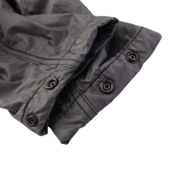 【中古】ストーンアイランド Lamy Flock Jacket ラミーフロックジャケット マウンテンパーカー L グレー 731543035_6