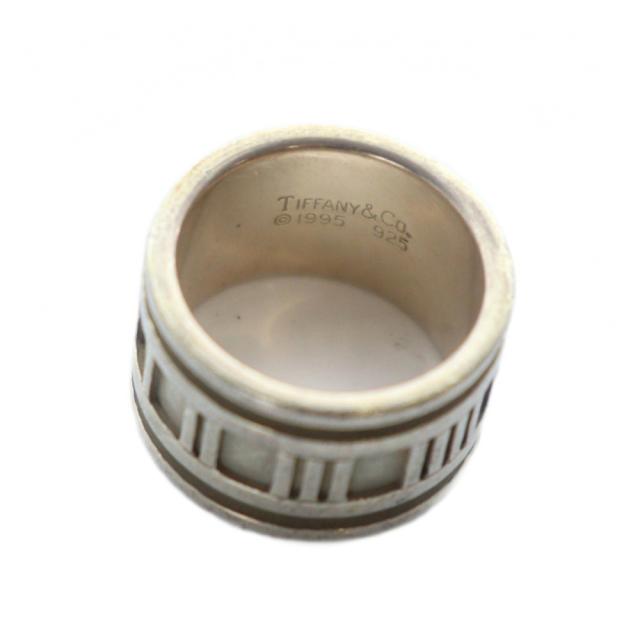 【中古】ティファニー TIFFANY & CO. アトラス ワイド Atlas wide 指輪 ロゴ リング ローマン Silver925 10号_1
