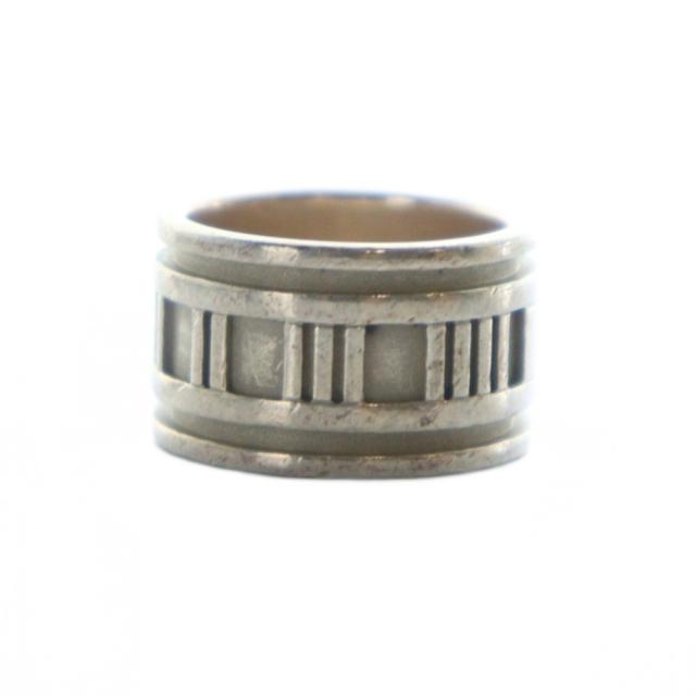 【中古】ティファニー TIFFANY & CO. アトラス ワイド Atlas wide 指輪 ロゴ リング ローマン Silver925 10号_3