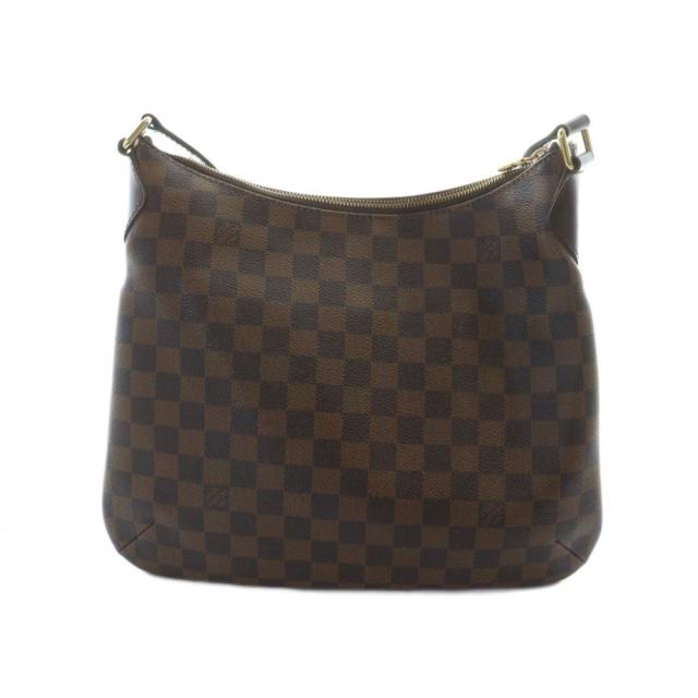 【中古】ルイヴィトン LOUIS VUITTON ダミエ エベヌ ショルダーバッグ 斜めがけ PVC レザー ロゴ 茶 ブラウン_1