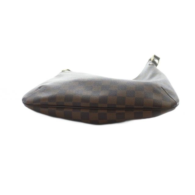 【中古】ルイヴィトン LOUIS VUITTON ダミエ エベヌ ショルダーバッグ 斜めがけ PVC レザー ロゴ 茶 ブラウン_3