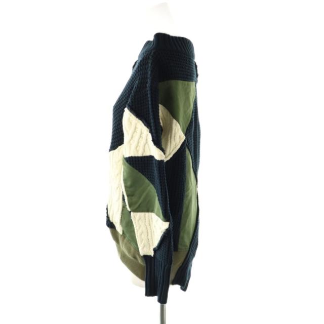 【中古】サカイ sacai ソリッドミックスニットセーター 1 マルチカラー 21-05420 /DF ■OS ■SH レディース_2