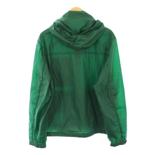 【中古】モンクレール MONCLER SAMAKAR ナイロンジャケット アウター ショート丈 ジップアップ フード 2 グリーン /BB_1