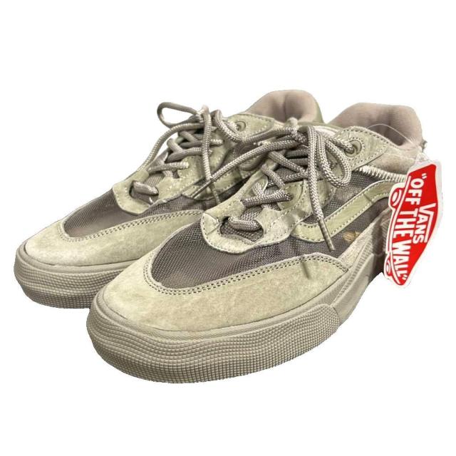 【中古】未使用品 バンズ VANS タグ付き Skate Wayvee Mono Fog スニーカー ローカット 27.5?p グレージュ 721277