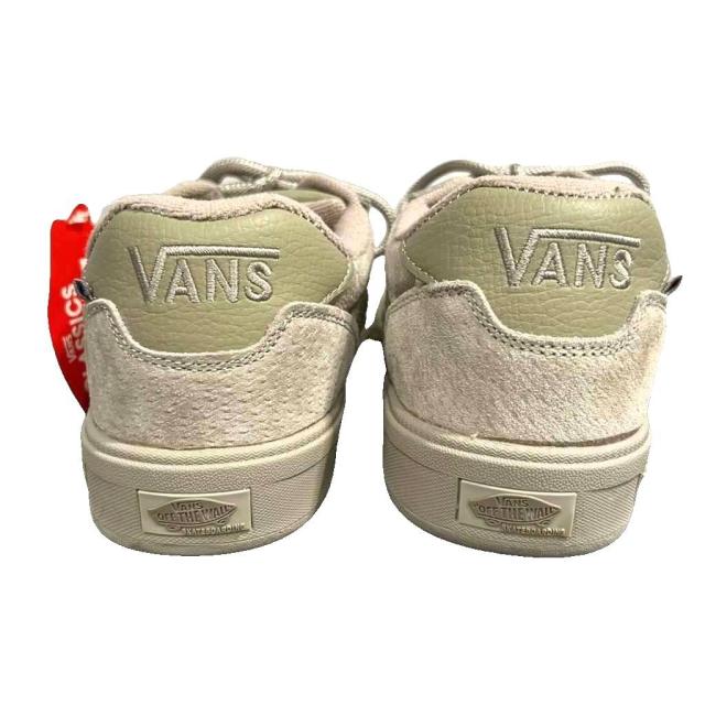【中古】未使用品 バンズ VANS タグ付き Skate Wayvee Mono Fog スニーカー ローカット 27.5?p グレージュ 721277