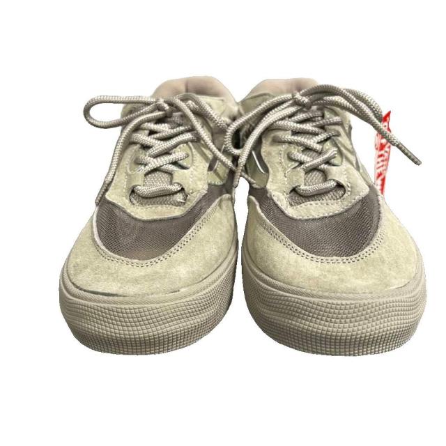 【中古】未使用品 バンズ VANS タグ付き Skate Wayvee Mono Fog スニーカー ローカット 27.5?p グレージュ 721277