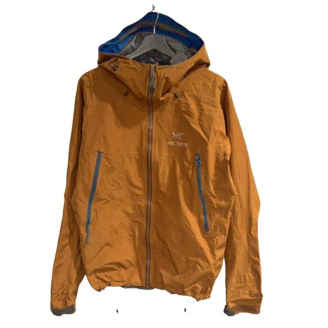 【中古】アークテリクス ARC'TERYX GORE-TEX PRO マウンテンパーカー フード L キャメル 13473-90323 メンズ