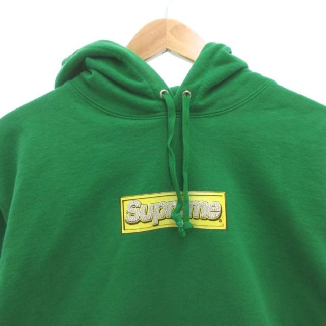【中古】シュプリーム SUPREME プルオーバー パーカー フーディ ボックスロゴ 長袖 S 緑 グリーン /FF ■GY18 レディース_2