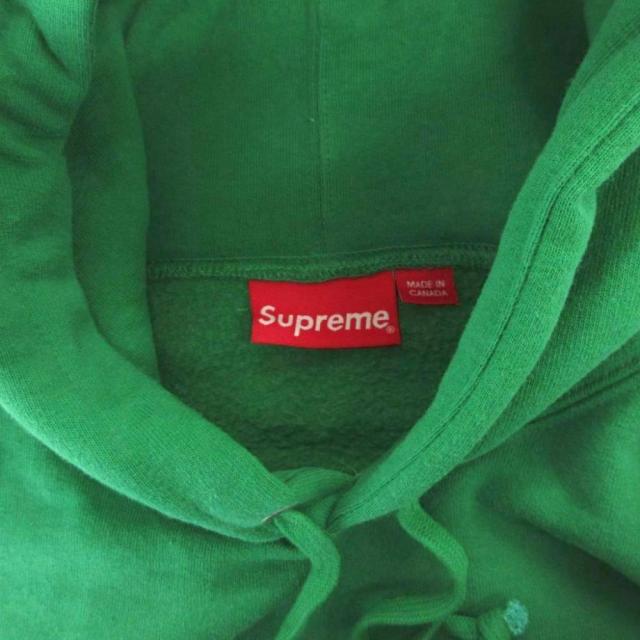 【中古】シュプリーム SUPREME プルオーバー パーカー フーディ ボックスロゴ 長袖 S 緑 グリーン /FF ■GY18 レディース_5