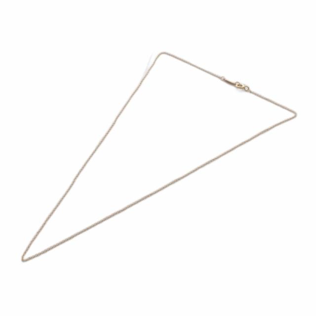 【中古】ティファニー TIFFANY &amp; CO. ネックレスチェーン K18 750 ゴールド /SR ■OH レディース