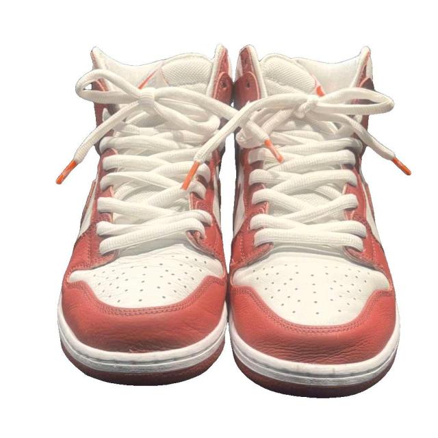 【中古】ナイキ NIKE SB Orange Label Dunk High Sweet Beet スニーカー 29?p 白 ホワイト 赤 レッド DQ4485-600_4