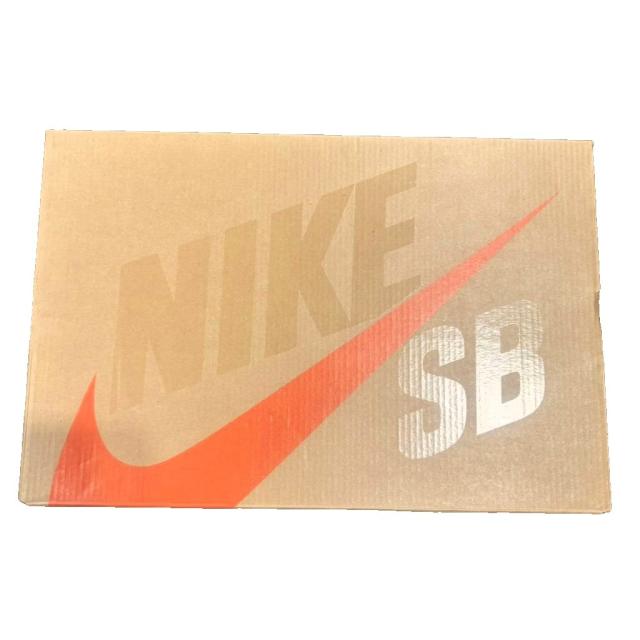 【中古】ナイキ NIKE SB Orange Label Dunk High Sweet Beet スニーカー 29?p 白 ホワイト 赤 レッド DQ4485-600_8