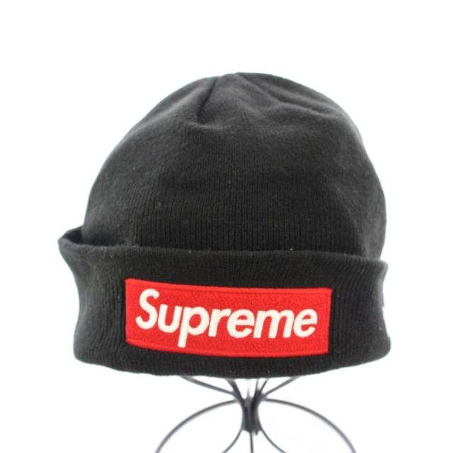 【中古】シュプリーム SUPREME NEWERA Box Logo Beanie ボックスロゴビーニー ニット帽 帽子 黒 ブラック /BB メンズ_3