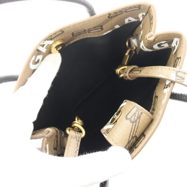 【中古】バレンシアガ BALENCIAGA ショッピングバッグ フォンホルダーバッグ ショルダーバッグ 2WAY 茶 693805 /KH_4