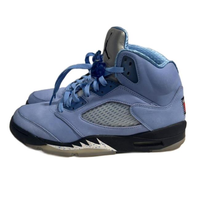 【中古】ナイキ NIKE エアジョーダン5 Air Jordan 5 UNC ユニバーシティ ブルー スニーカー シューズ 29cm メンズ_1