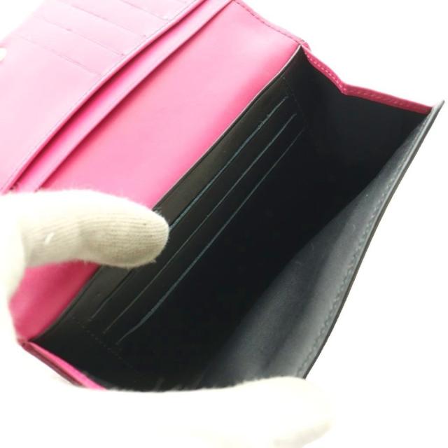 【中古】ロエベ LOEWE アナグラム 二つ折り財布 ピンク /SS ■OS ■OH レディース_5
