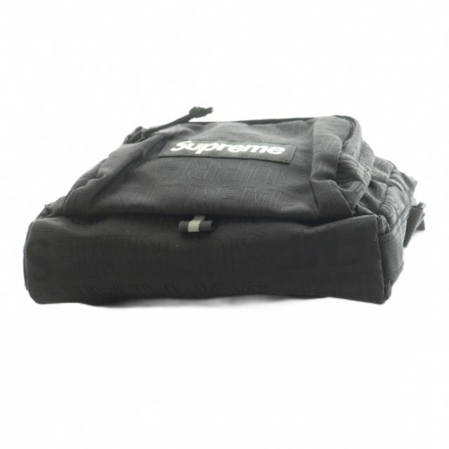 【中古】シュプリーム SUPREME 19SS Shoulder Bag ショルダーバッグ 真四角型 ロゴタイプ刷り上げる 黒 /MI ■os
