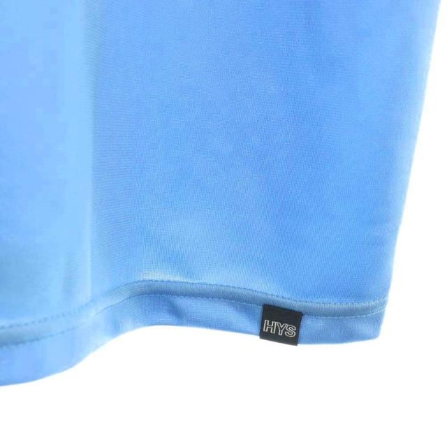 【中古】ヒステリックグラマー HYSTERIC GLAMOUR 25SS HYSTERIC 9 Shirt シャツ 半袖 L ライトブルー レッド /HK ■OS メンズ_3