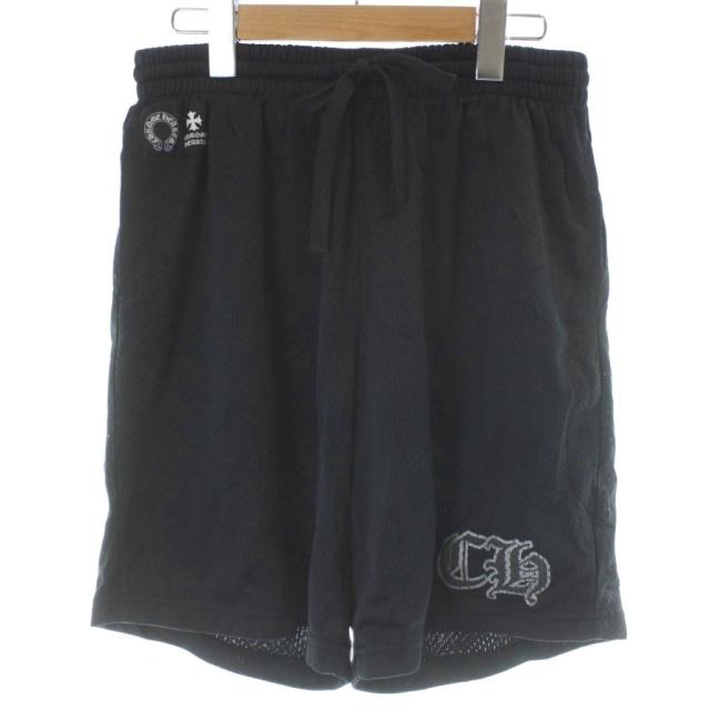 【中古】クロムハーツ CHROME HEARTS MESH VARSITY SHORTS CH メッシュ ハーフパンツ ショート ナイロン ロゴ