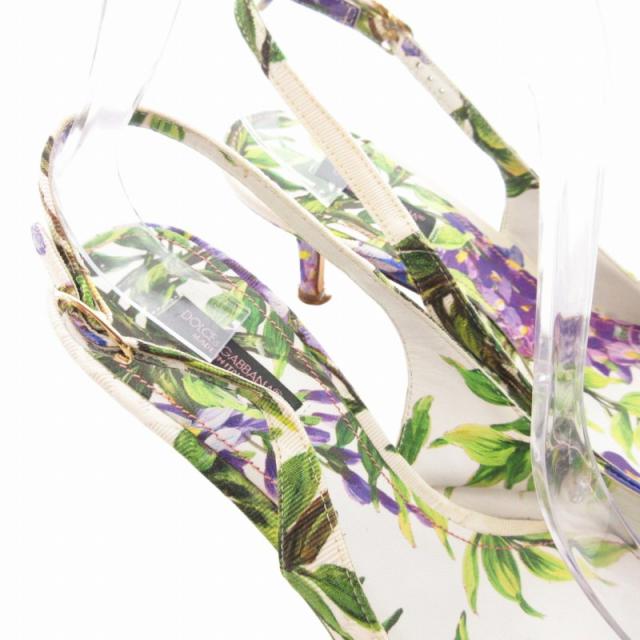 ★美品★ドルチェアンドガッバーナ　パンプス　ビジュー　フラワー　フローラル　花 DOLCE&GABBANA - 美品 DOLCE&GABBANA ドルチェ&ガッバーナ