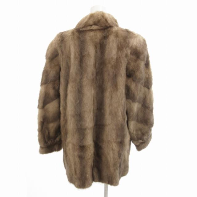中古】サガミンク SAGA MINK 銀サガ コート ミンクファー ウイング