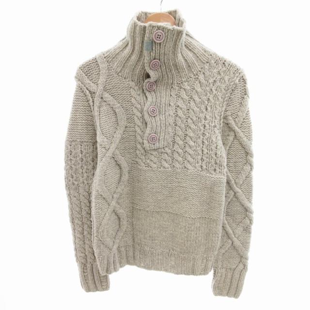 DIESEL 予備ボタン付き グレン期名作ロゴ付きニットカーディガン DIESEL 予備ボタン付き グレン期名作ロゴ付きニットカーディガン