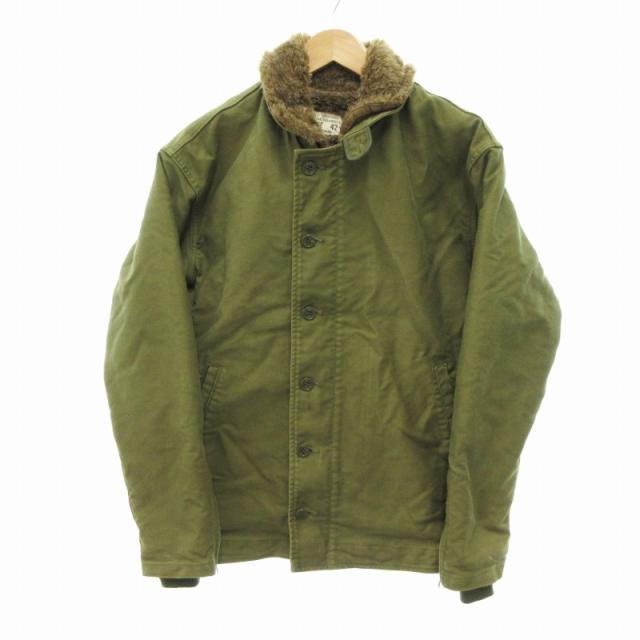 MARKAWARE MARKAWARE N1デッキジャケット カーキ サイズ1 N-1 デッキ