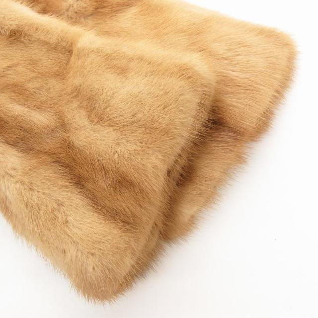 中古】サガミンク SAGA MINK eff 銀サガ 毛皮コート ミドル シェアード