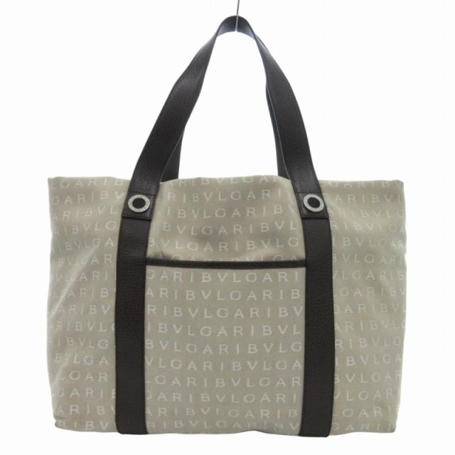 美品✨BVLGARI ブルガリ　トートバッグ　キャンバス　肩掛け　ハンドバッグ 楽天市場】トートバッグ 布（ブランドブルガリ）の通販
