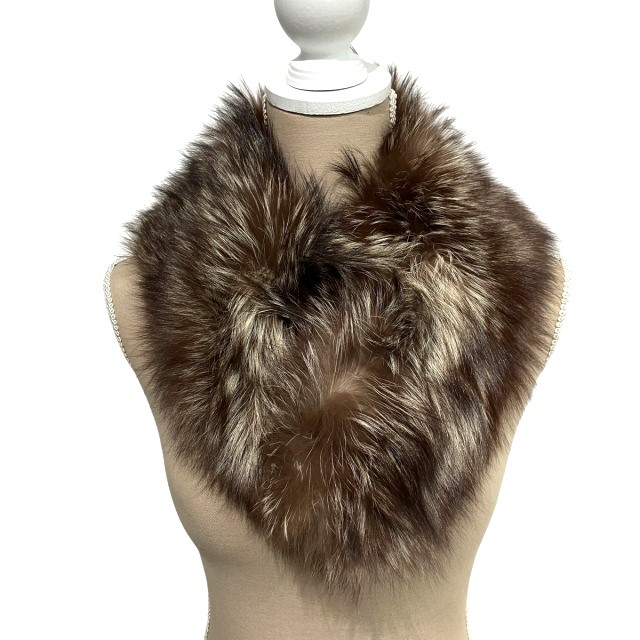 中古】OSFUR オズ 美品 ティペット ショール ストール 毛皮 中古】OSFUR オズ 美品 ティペット ショール ストール 毛皮