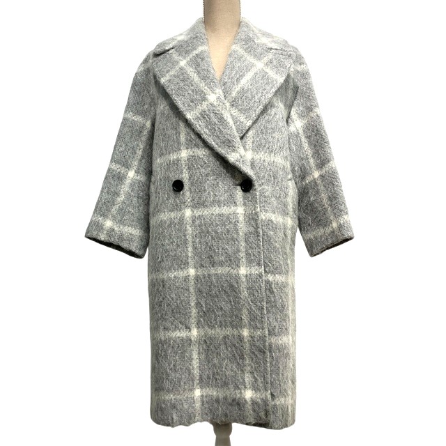 中古】23区 オンワード樫山 MANTECO 21AW 美品 ロングコート 中古】23区 オンワード樫山 MANTECO 21AW 美品 ロングコート