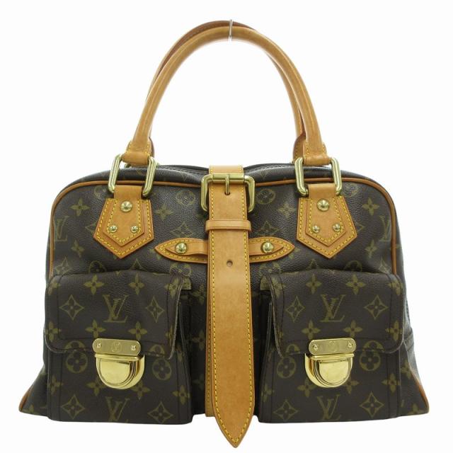 中古】ルイヴィトン LOUIS VUITTON マンハッタンGM モノグラム