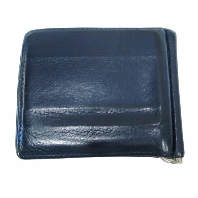 中古】グッチ GUCCI 二つ折り財布 マネークリップ インターロッキング