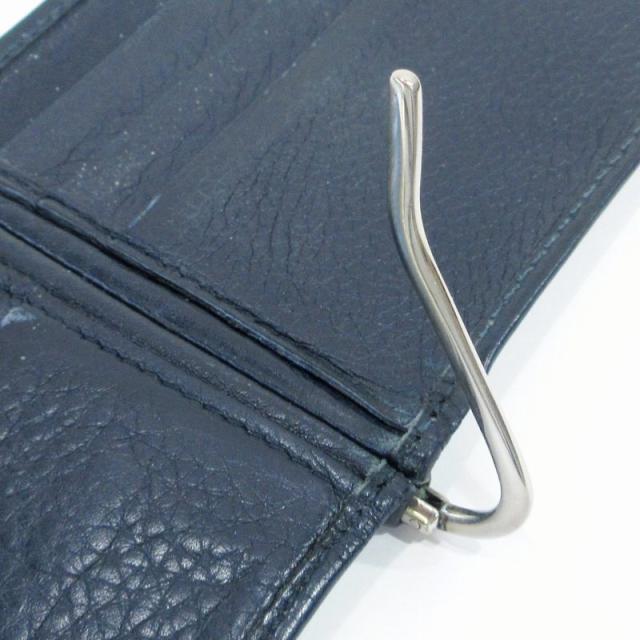 中古】グッチ GUCCI 二つ折り財布 マネークリップ インターロッキング