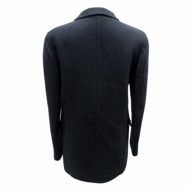 ジルサンダー メルトンウール ベルクロジャケットコート 46 JILSANDER