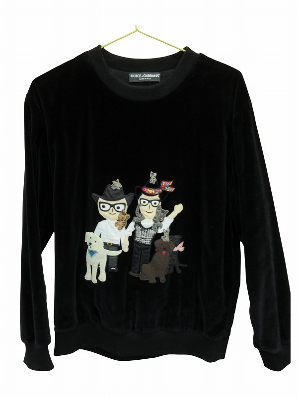 【中古】アンドドルチェ&ガッバーナ ドルガバ & DOLCE&GABBANA トレーナー メンズ