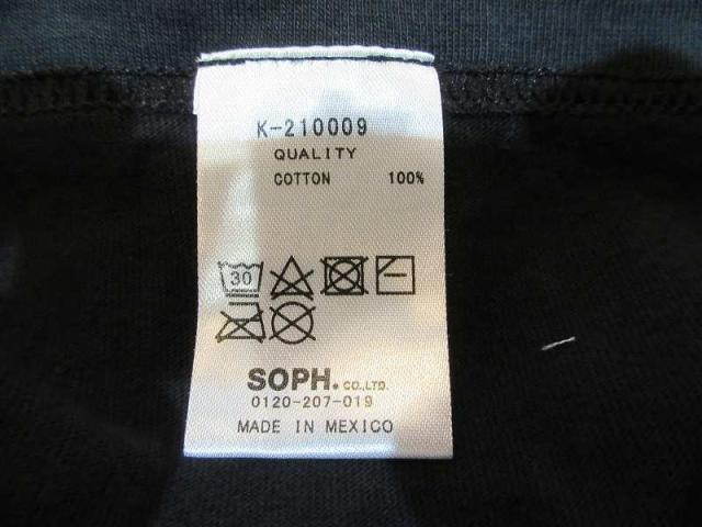 【中古】未使用品 キヨナガアンドコー KIYONAGA&amp;CO. Tシャツ 半袖 ブラック K-210009 M メンズ_4