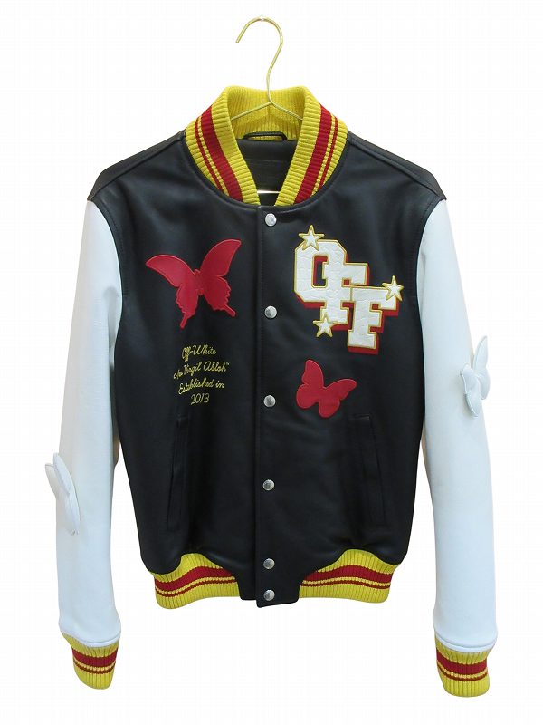 【中古】未使用品 オフホワイト OFF WHITE ブルゾン レディース