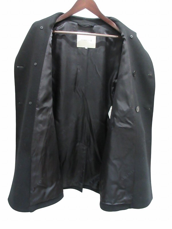 【中古】マッキントッシュ MACKINTOSH コート ブラック メルトン ショートトレンチコート 40 GM-005F-2K-3H メンズ_3