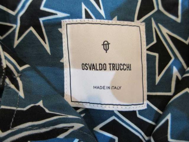 【中古】未使用品 OSVALD TRUCCHI シャツ 半袖 メンズ_2