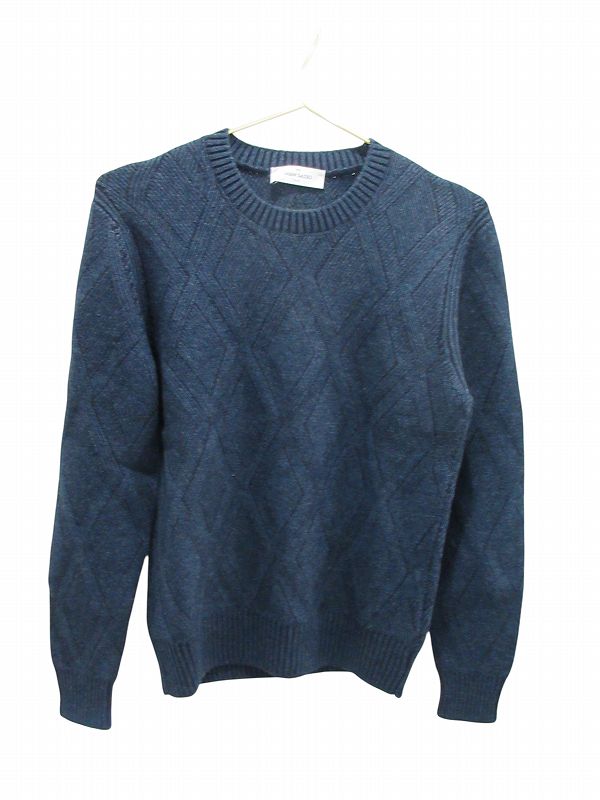 【中古】未使用品 グランサッソ GRAN SASSO セーター メンズ