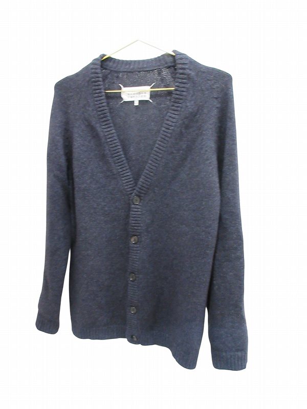 【中古】マルタンマルジェラ 14 Martin Margiela 14 カーディガン ミドルゲージ S レディース