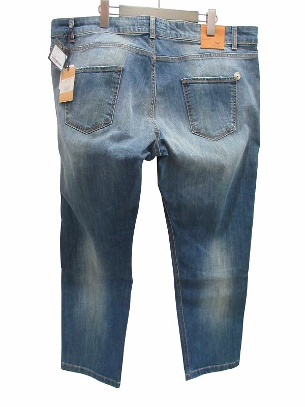 【中古】未使用品 アントレアミ ENTRE AMIS デニム ジーンズ インディゴ 46インチ メンズ_2